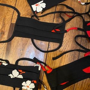 Reformation Floral and Polka Dot Masks!
